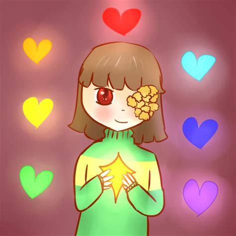 A Piece Of Undertale Trash Soft Chara From The Pacifist Run