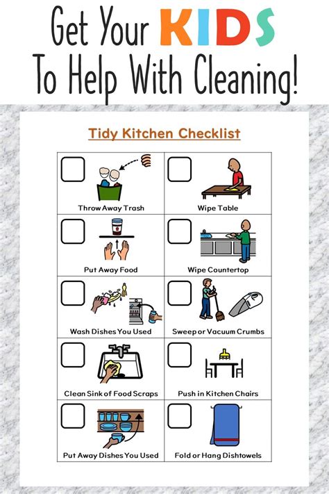 Pin On Kids Chore Charts And Checklists