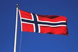 Flag of Norway Royalty-Free Stock Photo