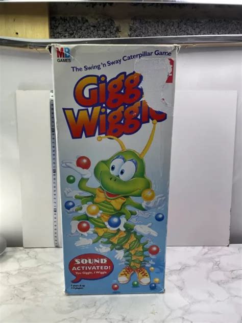 Vintage 1990s Giggle Wiggle Game By Mb Games Complete With Original Box