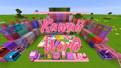 Kawaii Minecraft Texture Pack Kawaii World Minecraft Texture Pack