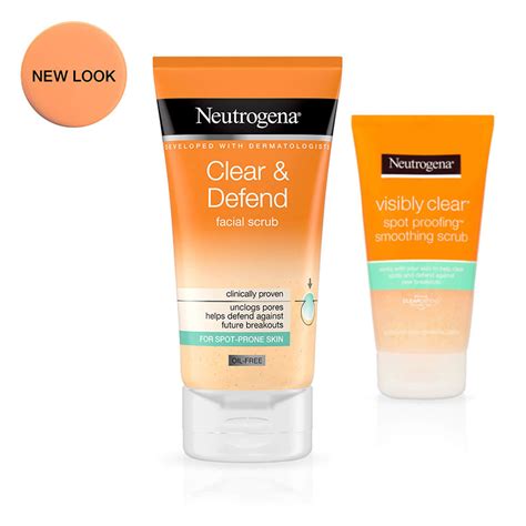 Neutrogena Clear And Defend Facial Scrub 150ml