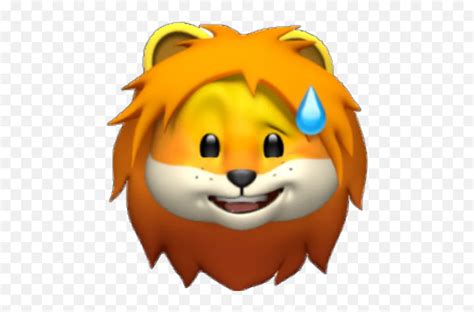 Leon Memoji Lion Emoji Iphone Memoji Free Transparent Emoji