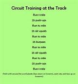 Images of Outside Circuit Training