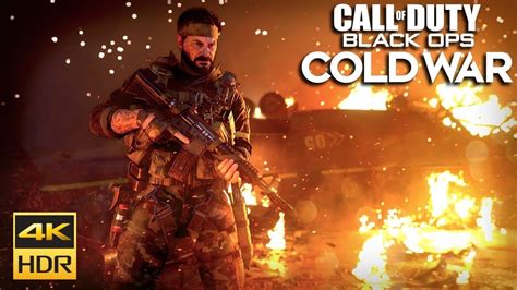 Call Of Duty Black Ops Cold War Campaign RTX 2080Ti 4K HDR