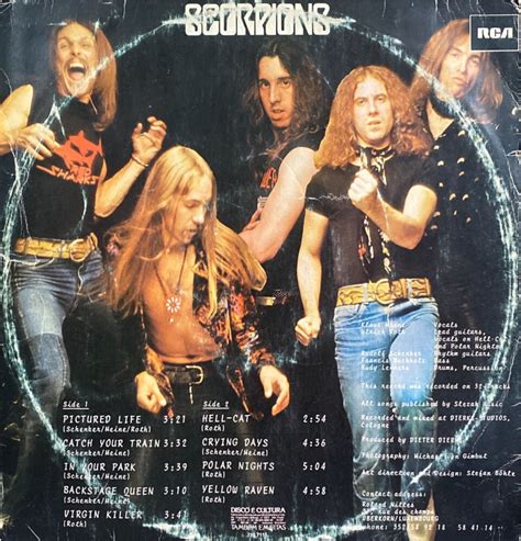 Scorpions Virgin Killer 1983 Estilhaços Discos