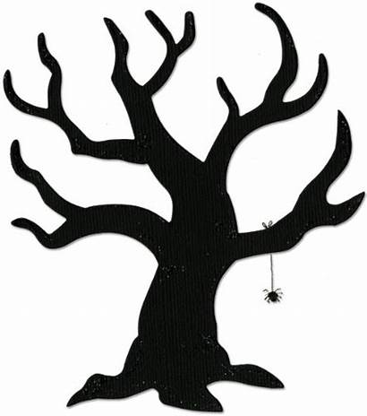 Scary Cartoon Trees Dead Clipart Tree Cliparts