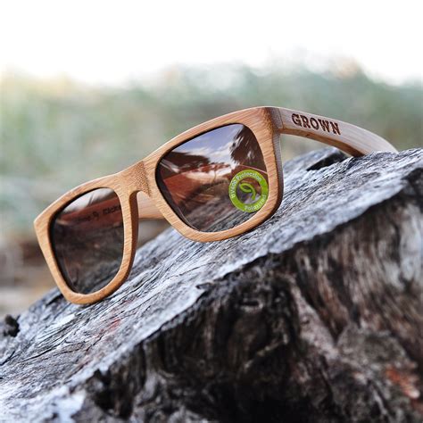 Grown® Sustainable Bamboo And Wood Sunglasses Official Europe Shop — Kicker Stained Bamboo