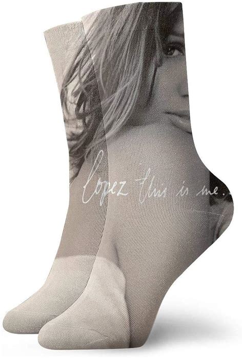 Enlowj Jennifer Lopez Mans Socks Soft Socksone Size Onecolor Amazon