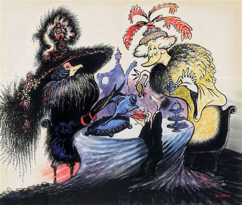 Illustrator by day, surrealist by night, dr. Dr. Seuss' secret collection of his artwork shows a wide ...