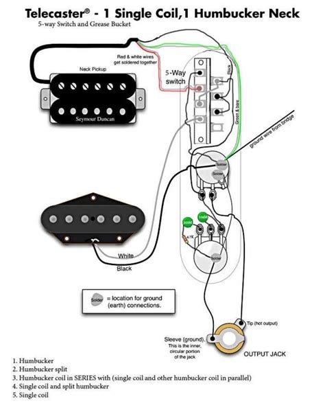 Wiring diagrams for stratocaster, telecaster, gibson, jazz bass and more. Fender Vintage Noiseless Telecaster Neck Pickup 3 Wires With White Neck Wire Wiring Diagram