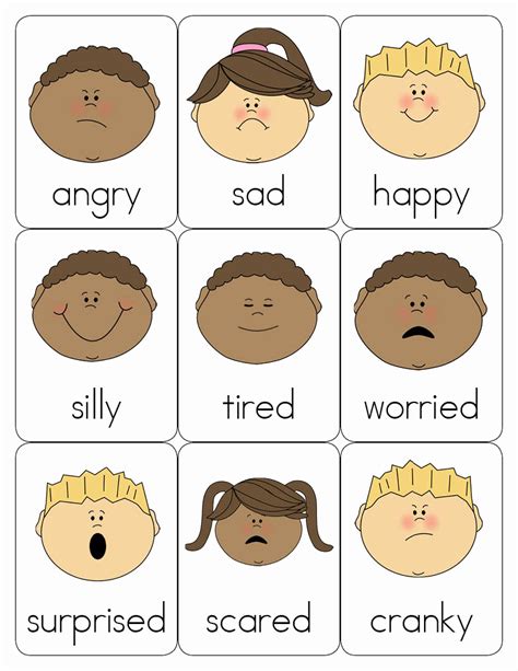 Practice 30 Instantly Emotions Worksheets For Preschoolers Simple