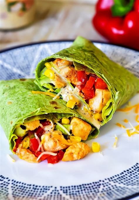 Southwest Chicken Caesar Wraps Life In The Lofthouse