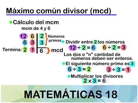 Calcular Maximo Comun Divisor De Dos Numeros Printable Templates Free
