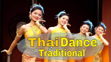 Thai Girls Traditional Dance In Festival Bangkok Youtube