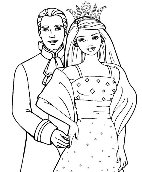 Barbie is available in numerous avatars throughout the world and the popularity of these dolls has spawned numerous movies, doll houses. Barbie Princess Coloring Pages - Best Coloring Pages For Kids