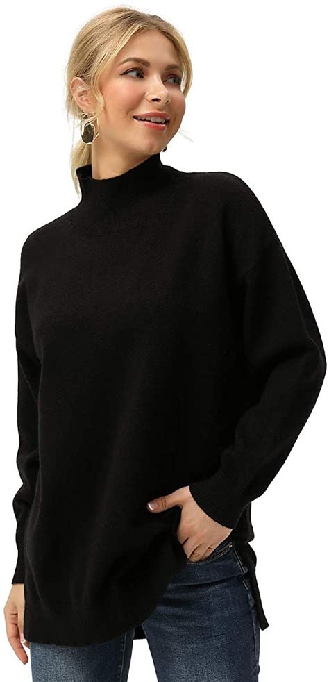 Grace Karin Women Batwing Long Sleeve Knit Pullover Sweaters Oversized