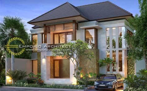 Desain rumah dengan bentuknya minimalis diperkirakan pada tahun 1920 sudah berkembang. Desain Rumah Villa Bali 2 Lantai Ibu Rhona Yunita di Bali