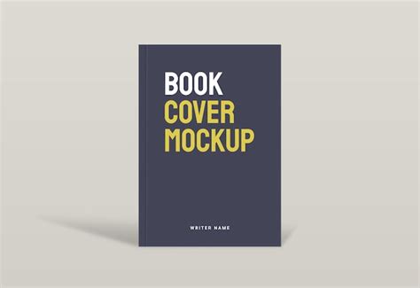 Premium Psd Realistic Book Cover Mockup Template