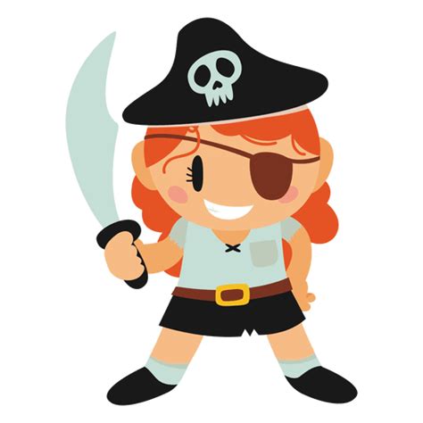 Halloween Pirate Cartoon