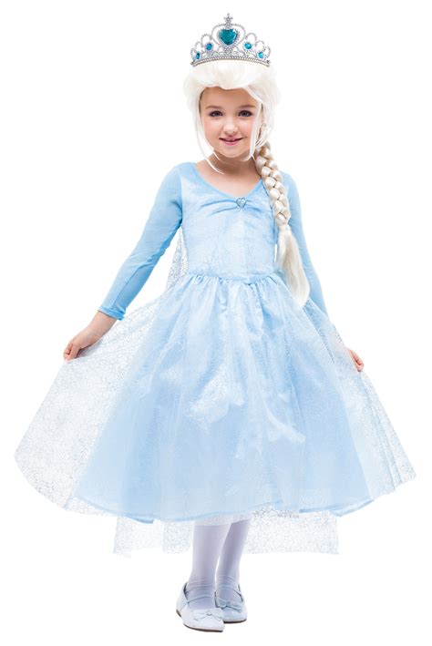 Fashion Casual Style Girls Pretty Elsa Princess Dresses Buy Halloween