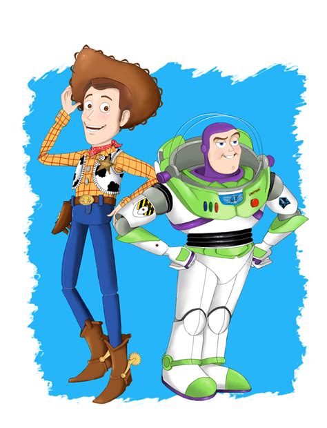 Buzz And Woody By Risk In The Kiss On Deviantart