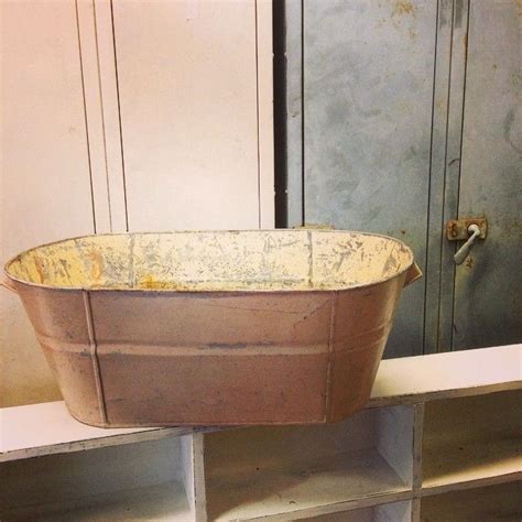 They are available in several sizes and shapes as well as old or new, they can include a rustic farmhouse, old made panache to your house as well as yard. Galvanized Tubs | Galvanized tub, Tub, Galvanized
