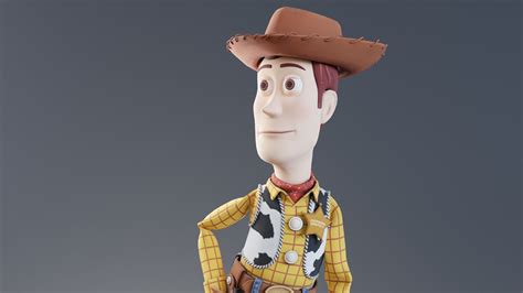 Toy Story Woody Rigged 3d Model Rigged Cgtrader