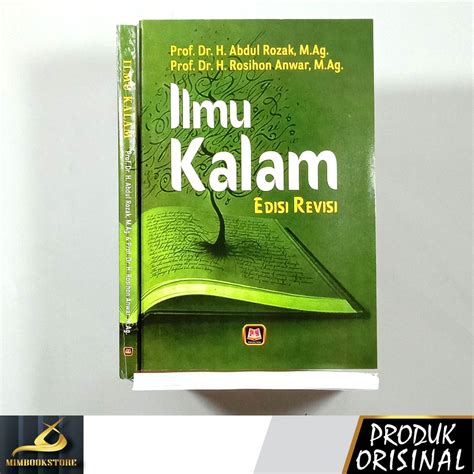 Jual Buku Ilmu Kalam Edisi Revisi Prof Dr H Rosihon Anwar M