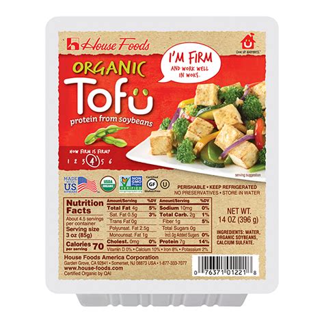 Organic Tofu Firm 14oz Just Organics