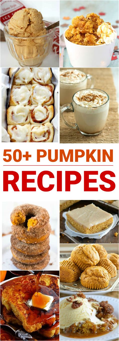 50 Easy Pumpkin Recipes To Make This Fall Pumpkin Recipes Pumpkin