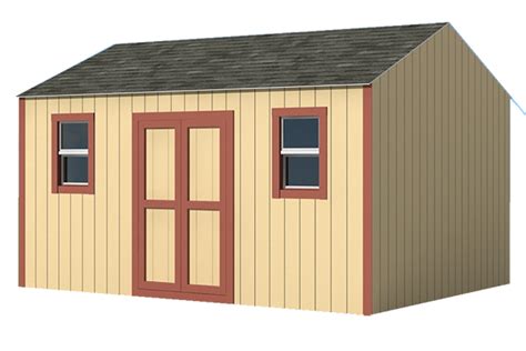 Why buy a shed kit from sheds unlimited versus from 84 lumber, . Shed Plans | Eave Sheds | 84 Lumber