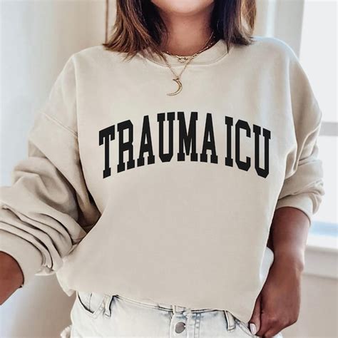 Trauma Icu Team Shirt Etsy