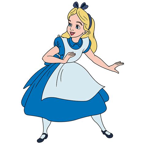 Easy Drawings Alice From Alice In Wonderland Hettinger Calten