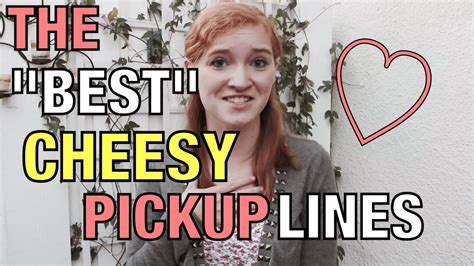 The Best Cheesy Pickup Lines Youtube