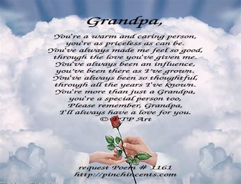 Grandpa And Me Poem Grandpa Poems 1161 In Loving Memory Of A