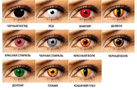 Цветные контактные линзы плюс здоровые глаза Запросто