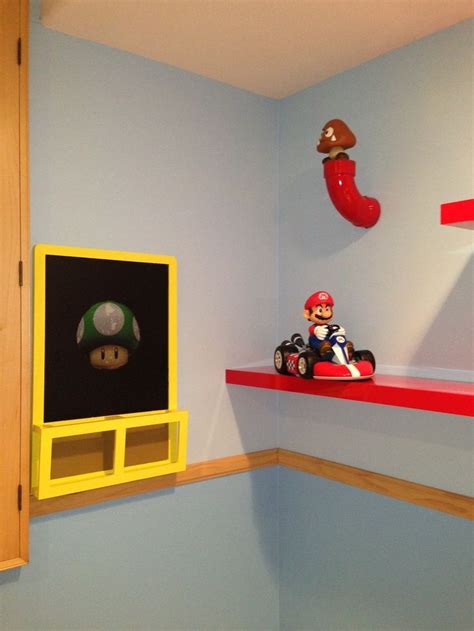 Super Mario Bros Room Decor Kids Room Pinterest Kid Room Decor