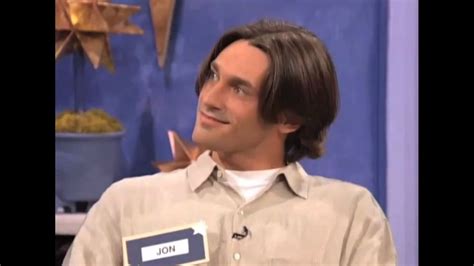 Young Jon Hamm Stars In Dating Show As Losing Contestant Glamour