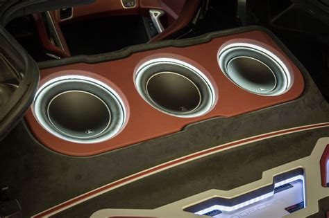 Corvette Fiberglass Subwoofer Enclosure Car Audio Subwoofer Custom