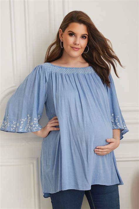 Add A Touch Of Boho Chic To Your Maternity Wardrobe With This Top Made From A L Dresses For