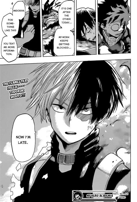 Todoroki Manga Panels Sad Shoto Todoroki Mha Manga Panels Pic Connect