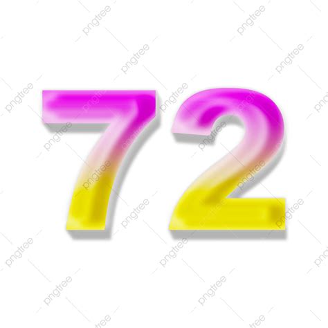 Cool Text Effect Vector Art Png Number 72 Cool 3d Gradient Text Effect