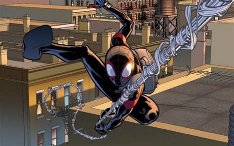 Miles Morales El Spider Man De Ultimate Marvel Spiderman Cartoon