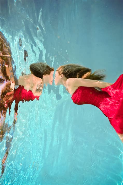 Underwater Photography The Kiss Underwater Photography Art