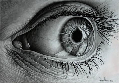 Pin By P A W I C H A N On Pencil Art Realistic Pencil Drawings Eye