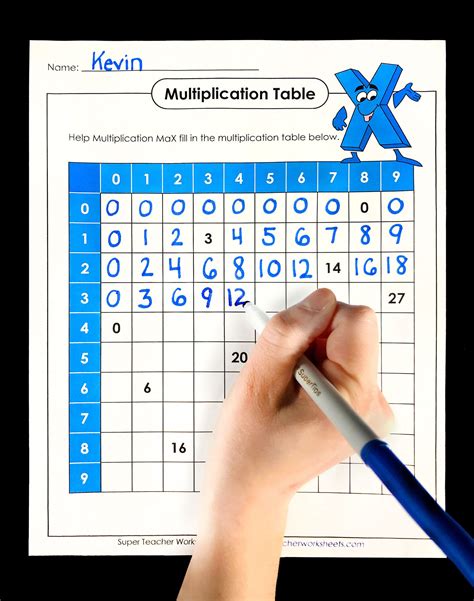 Super Teacher Worksheet Multiplication