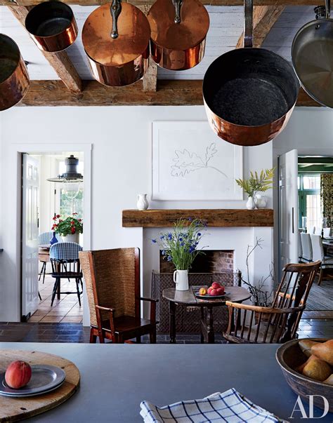 Kitchen Fireplace Home Design Ideas Photos Architectural Digest