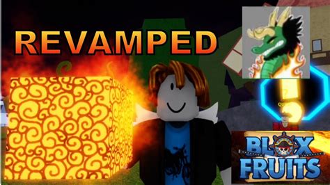 New Dragon Fruit Revamp Is Op Blox Fruits Roblox Youtube