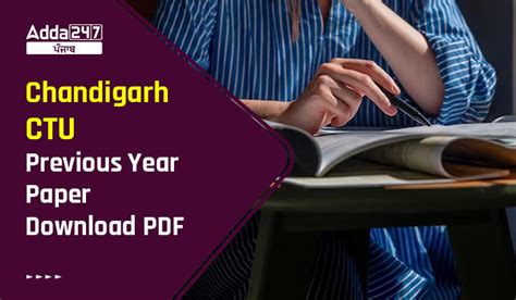 Chandigarh Ctu Previous Year Question Paper Download Pdf